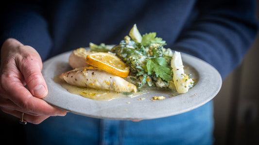 Mediterranes Zitronenhähnchen Rezept