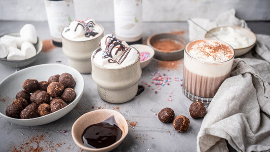 Trinkschokolade mit Marshmallows 