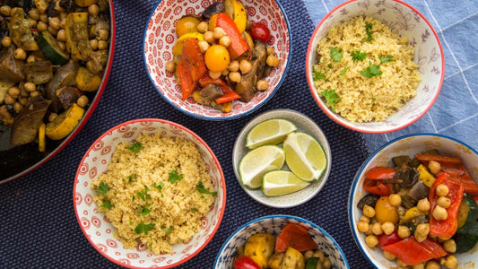 Couscous mit buntem Gemüse