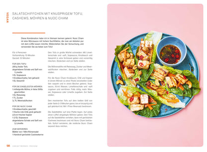 Tofu-Wraps, Karotten, Nüsse und Dips auf einer grünen BBQ-Platte, vegan und vegetarisch.