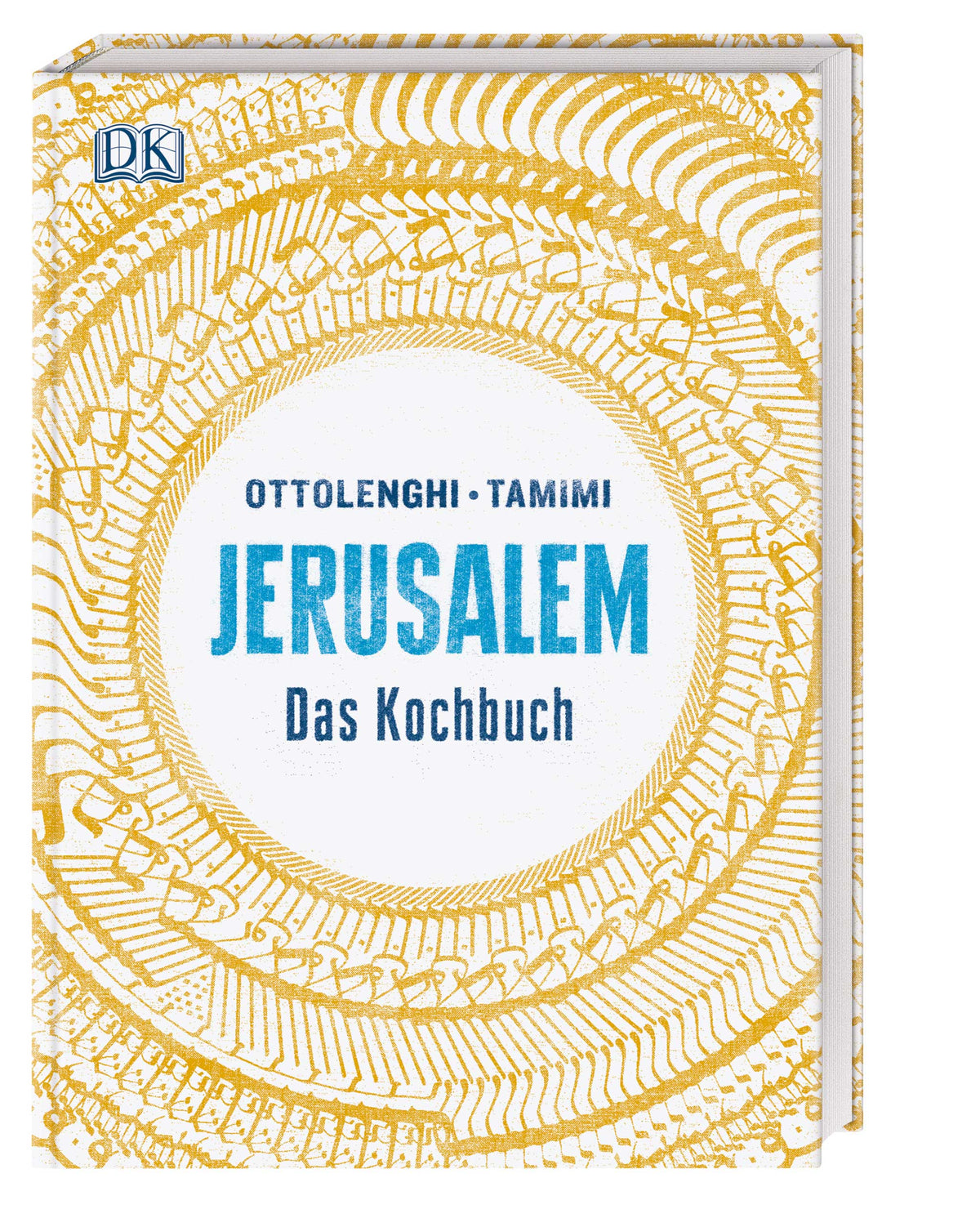 Ottolenghi Jerusalem Geschenkset mit dekorativem goldfarbenem Design.